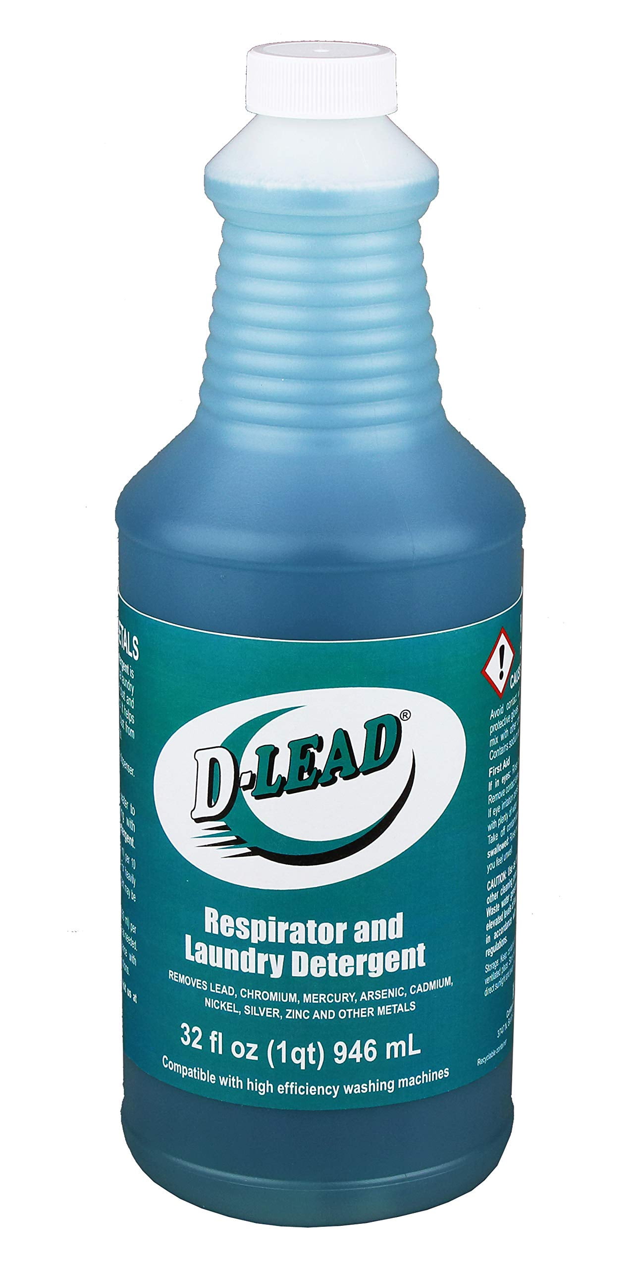 D-Lead Low Sudsing Liquid Detergent for Respirators and Laundry, High ...