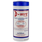 D-Lead Wipes 40 Count Disposable Wipes 12/Pack Pop Up Canister WT-040