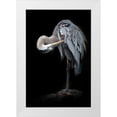 thumbnail image 1 of D Lester, Linda 17x24 White Modern Wood Framed Museum Art Print Titled - The Great Blue Heron, 1 of 4