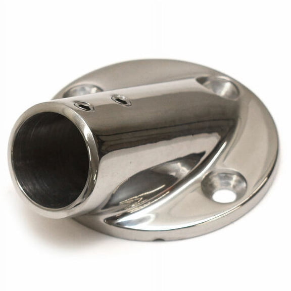 D. Lilly Boat Rail Base | 30 Degree Mount 1 Inch Stainless