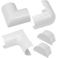 thumbnail image 1 of Accessory Multipack, 3 1/4 in L, 2 in W, 1 Channel, PVC, White US/CLOAP5025W, 1 of 3