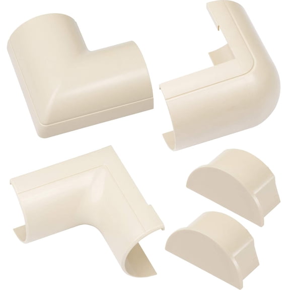 D-Line Beige 2x1in Cord Cover Accessory Multipack