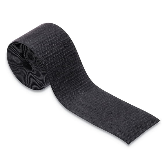D-Line Cable Grip Strip | Hook and Loop Floor Cable Cover | 10FT - Black