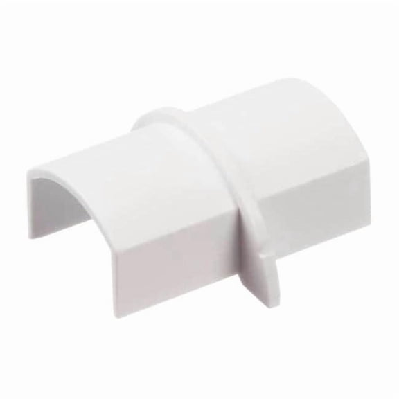 D-Line Coupling, 3/4 in L, PVC, White CP2010W