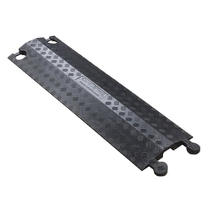 D-Line Drive Over Floor Cable Protector, 1.75x0.8in Cord Cavity, 30in Length