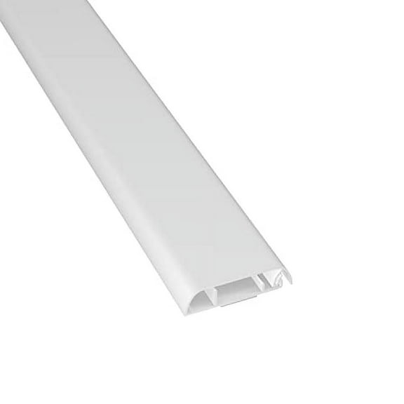 D-Line TV Raceway 1 Rail 39" Cable Cover, White