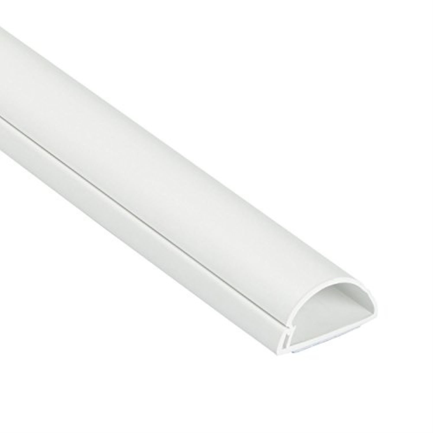 D-Line White Half Round Cord Cover, 39in Length photo 1