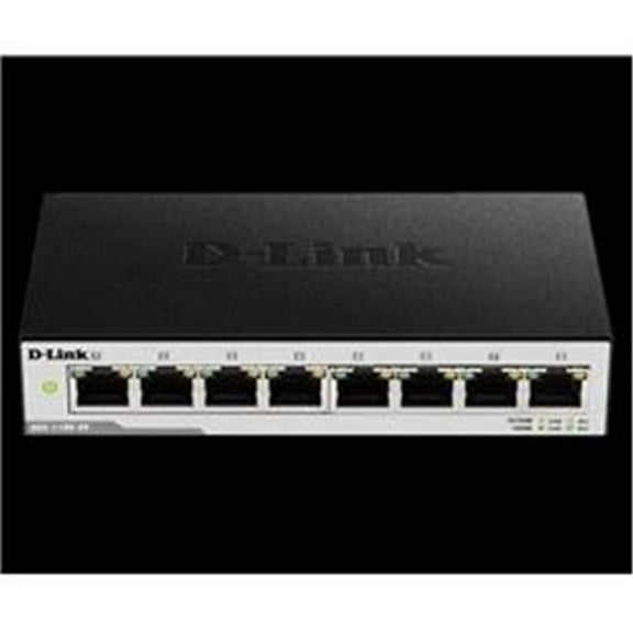 D-Link 8Port DGS-1100 Smart Managed Retail Gigabit Switch