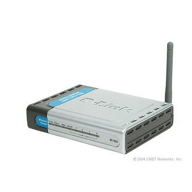DLink AirPlus G DI524 Wireless router 4port switch WiFi 2.4