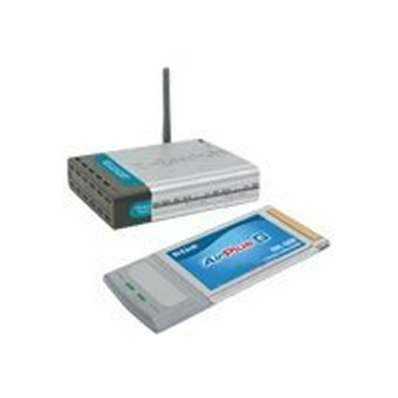 D-Link AirPlus G DWL-923 - Wireless router - 4-port switch - 802.11b/g - 2.4 GHz