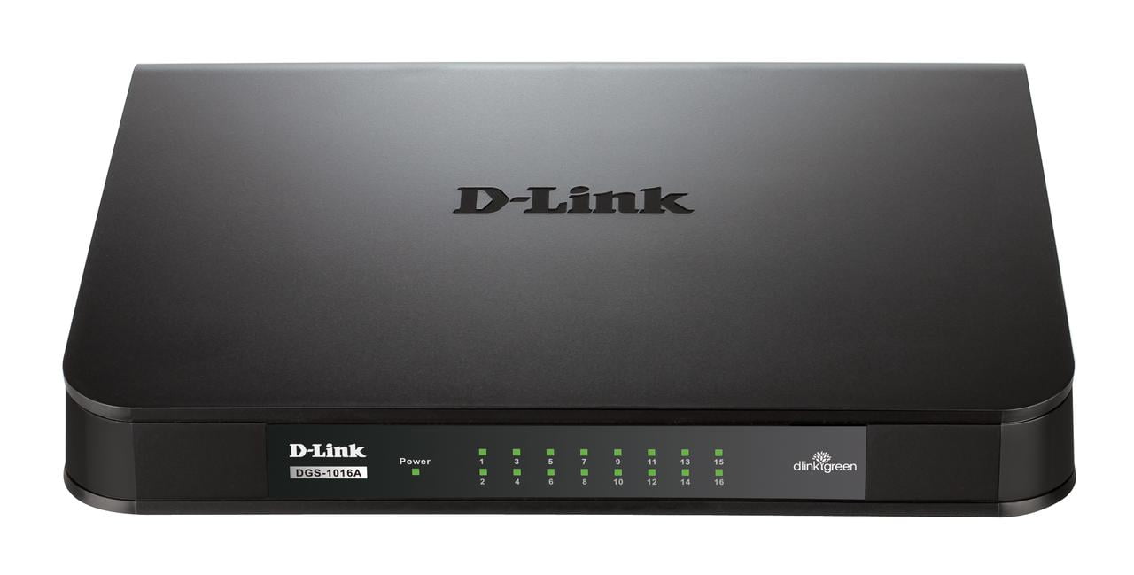 D-Link DGS-1016A 16-Port Gigabit Desktop Switch