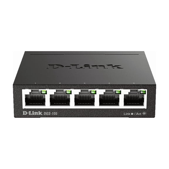 D-Link 5-Port Gigabit Desktop Switch - DGS-105