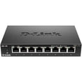 thumbnail image 1 of D-Link Switch 8-Port Gigabit Ethernet Desktop Switch - DGS-108, 1 of 5
