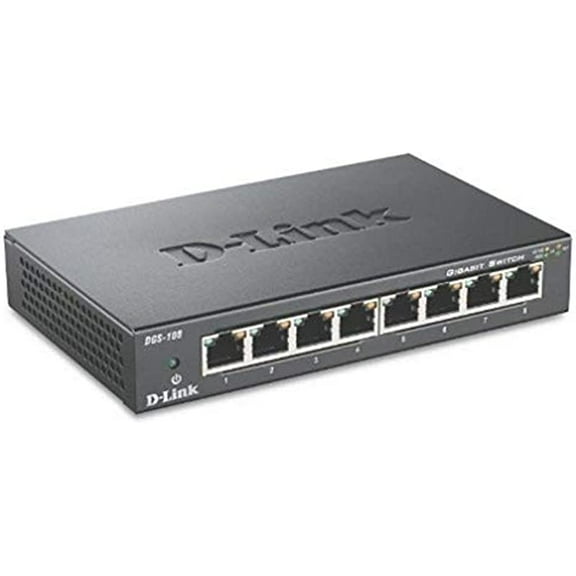D-Link DGS-108 8-Port Gigabit Ethernet Switch