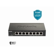 محول إيثرنت D-Link DGS-1100-08PV2 - 8 منافذ - يمكن التحكم فيه - طبقة ثنائية مدعومة DGS110008PV2