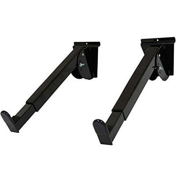 D'Luca 12" to 18" Slatwall Keyboard Arms Adjustable (Pair) (NSKAA)