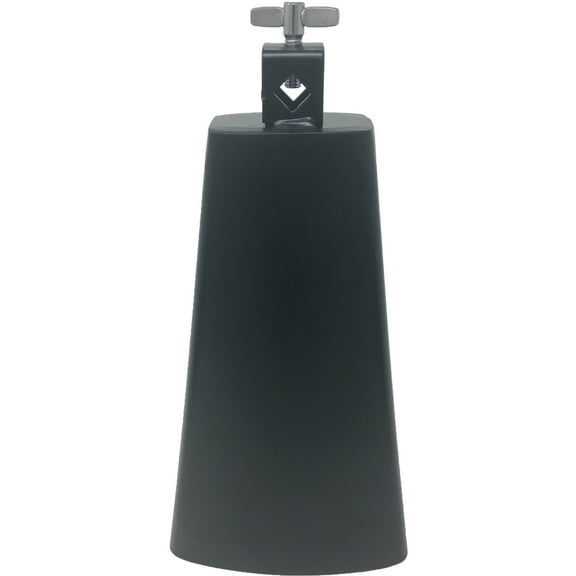 DLuca 6 inch Metal Steel Cowbell Percussion for Drum Set or Timbales