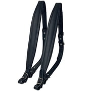 DLuca Adjustable Accordion Shoulder Straps Set Black