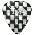 thumbnail image 1 of D'Luca Celluloid Standard Guitar Picks Checkerboard 0.70mm Medium 10 Pack, 1 of 4
