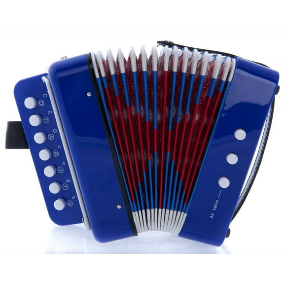 DLuca Child Button Accordion Blue