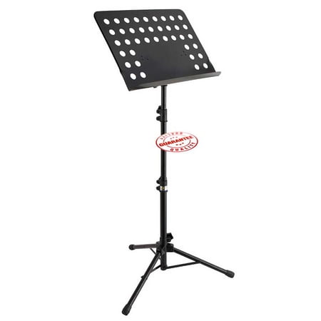 D'Luca Conductor Music Stand Black