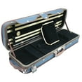 thumbnail image 1 of D'Luca Heavy Duty Oblong Violin Case 4/4 Blue-Blue, 1 of 6
