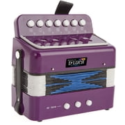 DLuca Kids Series Button Accordion, Purple