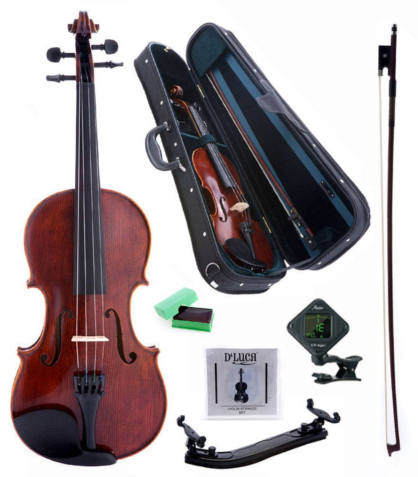 D'Luca Orchestral Series Intermediate 3/4 Violin Outfit