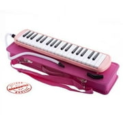 DLuca Pink 37 Key Melodica with Case
