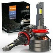 D-Lumina H11 H8 H9 6500K LED Headlight Bulb, 160W 30000 Lumens LED Bulb, Super Bright Headlight Conversion Kit for Low Beam