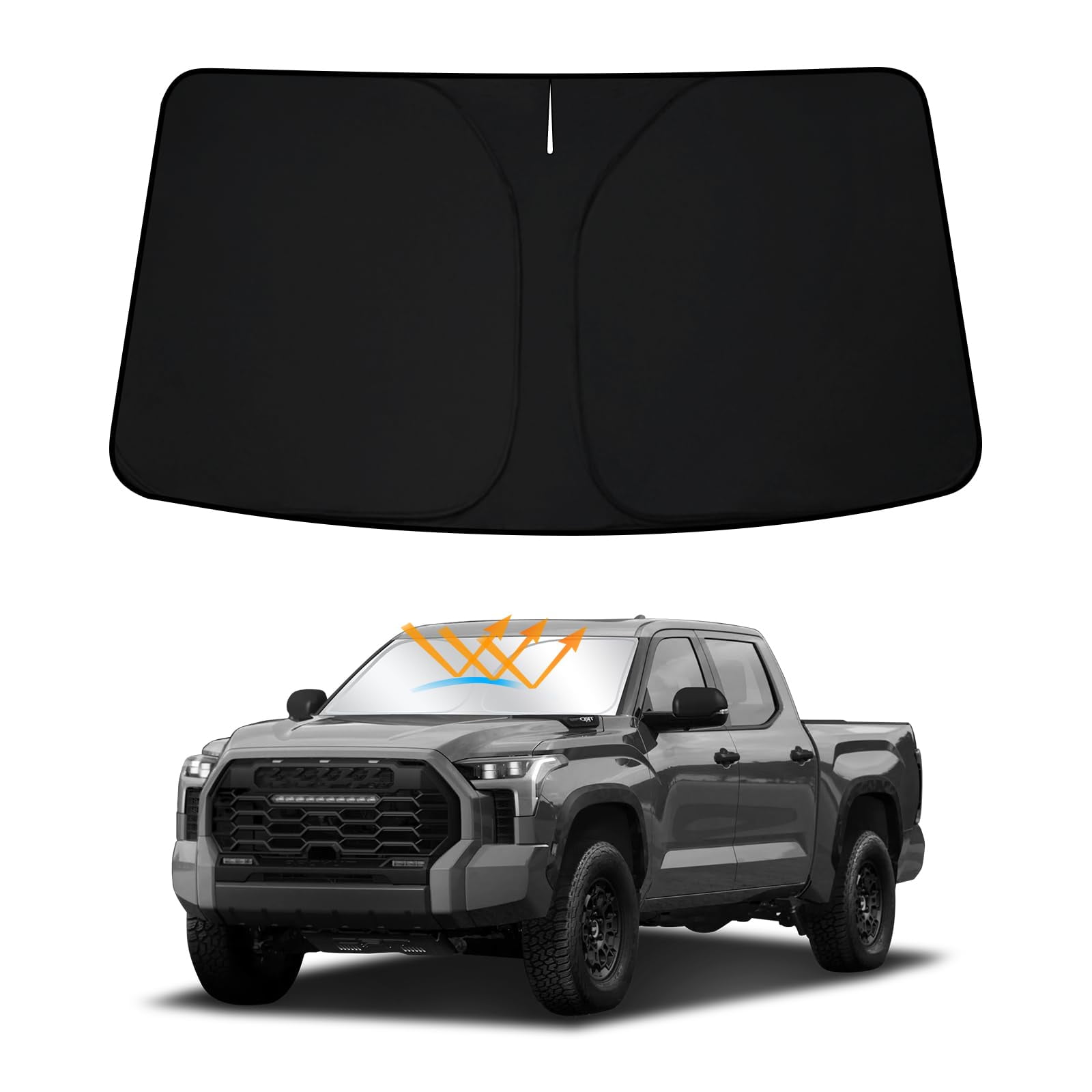 DLumina Winshield Sun Shade for toyota Tundra 2022 2023 2024 2025