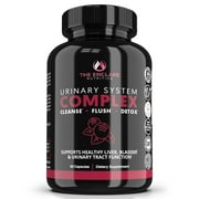 The Enclare Nutrition D-Mannose 1000mg with Cranberry Extract Capsules for Liver Cleanse, Kidney Detox, UTI Relief, Dmannose Cranberry Pills Urinary Tract Health Supplement, 60ct
