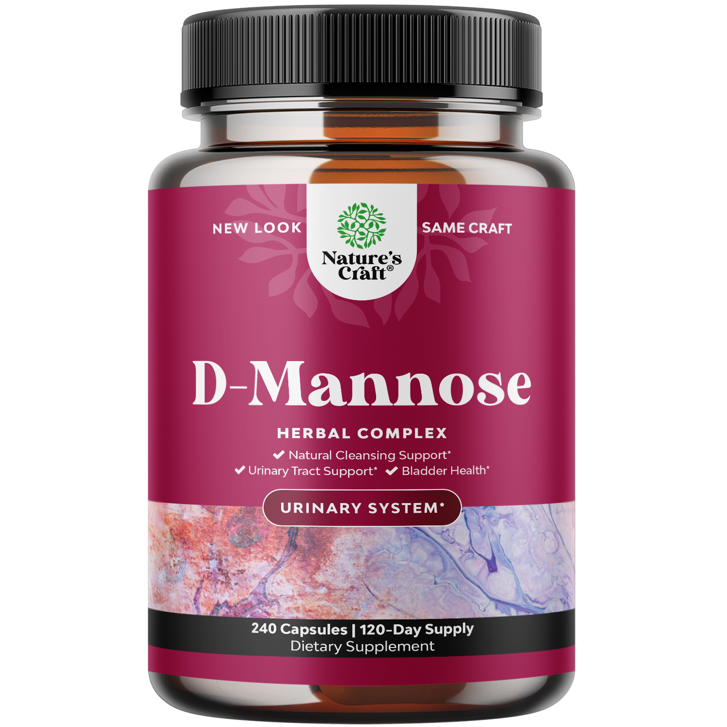 D Mannose with Cranberry Extract Capsules D Mannose Capsules for