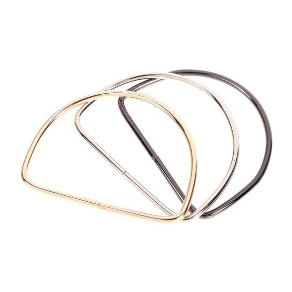 D Metal Bag Handle Handbag Strap Purse Hardware Replacement Handmade Accessories