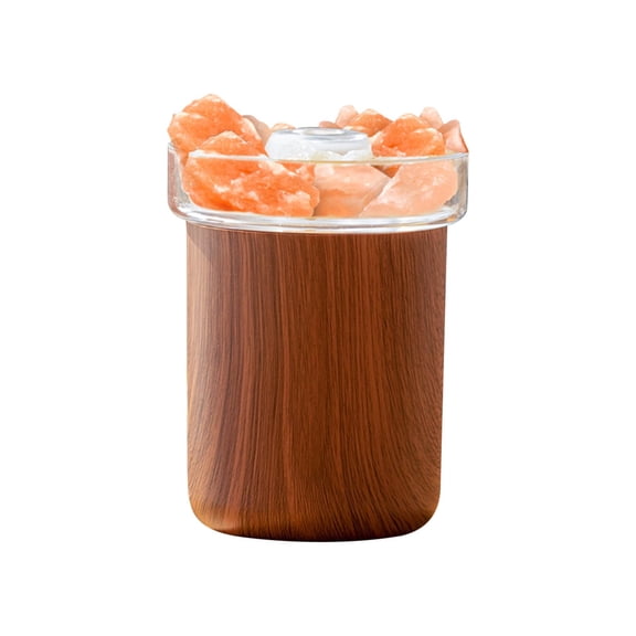 D Mini Usb Humidifier 280Ml Cool Mist Portable Desktop Crystal Salt Stone Quiet Baby Bedroom