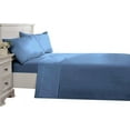 thumbnail image 1 of D.N.G. BEDDINGS Luxury 4 Piece Sheet Set with 10 Inch Deep Pocket 800 Thread Count 100% Egyptian Cotton Solid Medium Blue Color Cal King Size, 1 of 4