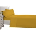 thumbnail image 1 of D.N.G. BEDDINGS Luxury 4 Piece Sheet Set with 21 Inch Deep Pocket 800 Thread Count 100% Egyptian Cotton Solid Gold Color Twin Size, 1 of 4