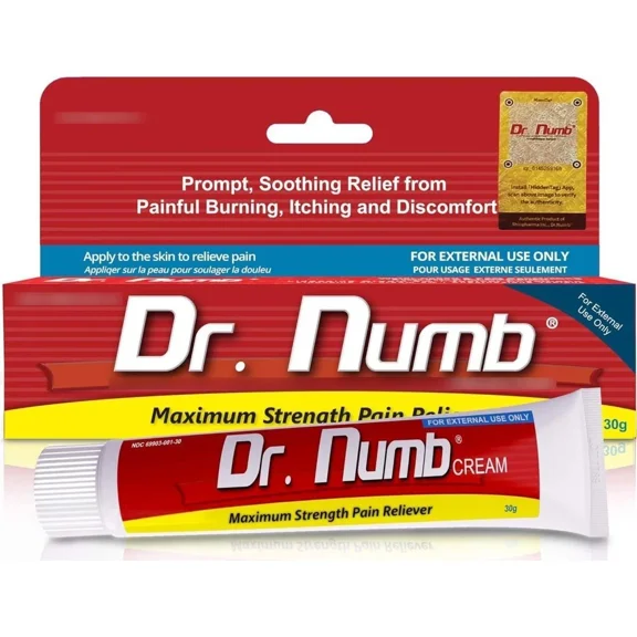 D Numb % Topical  30g