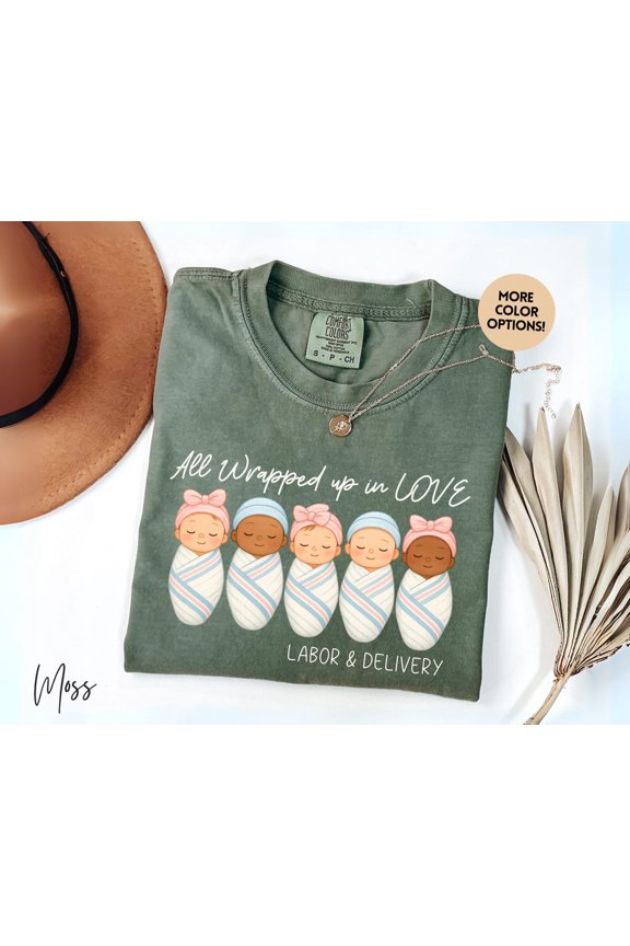 &D Nurse Ob Maternity Ward Baby Appreciation T-Shirt All Size S-3XL