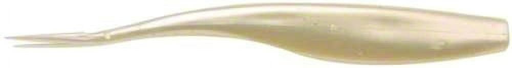 D.O.A C.A.L. Jerk Bait 4", Pearl, 12 Count