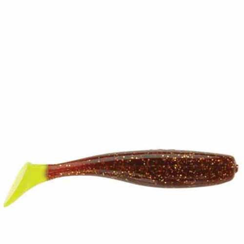 DOA Fishing Lure 80419 C.A.L. Shad Tail 3 Green Back 12 Per Pack 