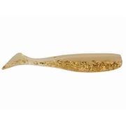 D.O.A. Fishing Lures CAL Series Shad Tail Swimbait Shad/Glow Gold Glitter