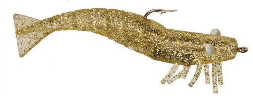 D.O.A. FSH-3-9P-313 Shrimp Spare Parts Gold Glitter 3 Soft