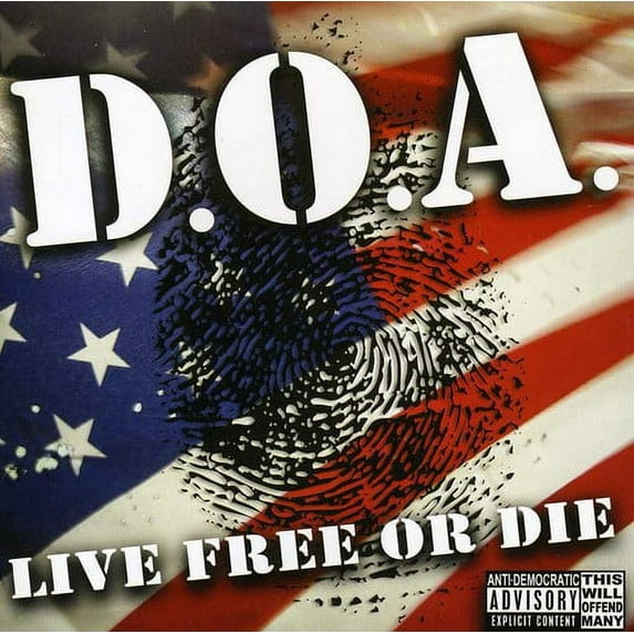 D.O.A. - Live Free or Die - Music & Performance - CD