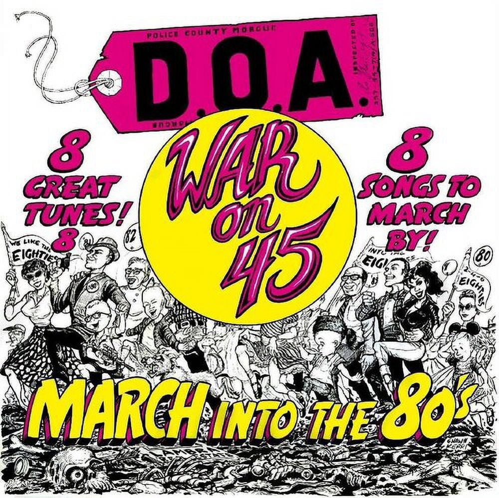 D.O.A. - War On 45 - Yellow Colored Vinyl with Bonus Tracks - Music ...