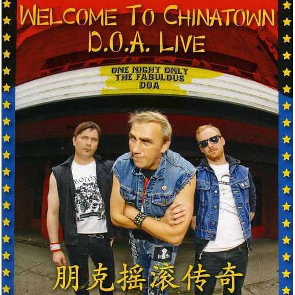 D.O.A. - Welcome to Chinatown: Doa Live - Music & Performance - CD