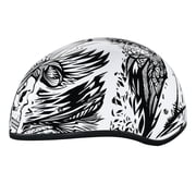 Daytona Half Face Helmet   Live Fast | DOT