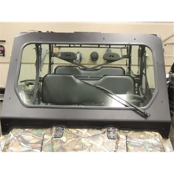 D.O.T Glass Windshield With Single Manual Wiper For Polaris Ranger 800
