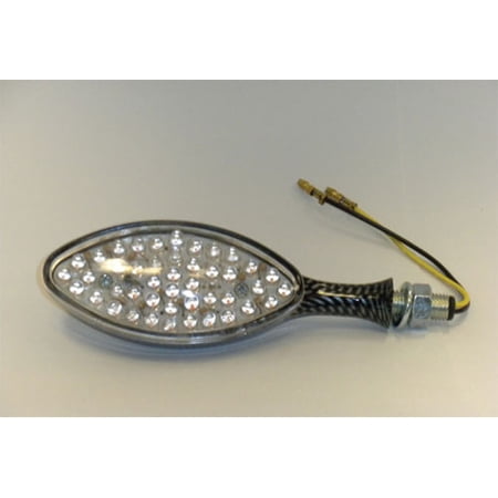 D.O.T. UNIVERSAL LED TURN SIGNAL, C.F. PAIR (44 LEDS)