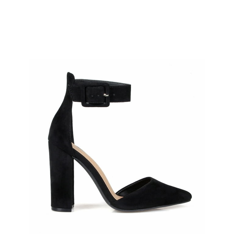 Chunky heel cheap pumps